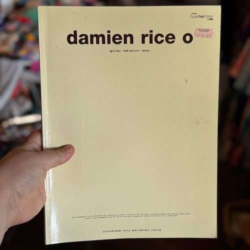 Damien Rice O songbook