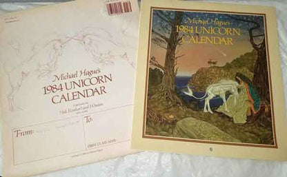 Michael Hague’s Unicorn Calendar 1984 7600