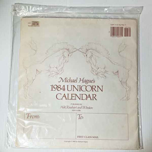 Michael Hague’s Unicorn Calendar 1984 7600