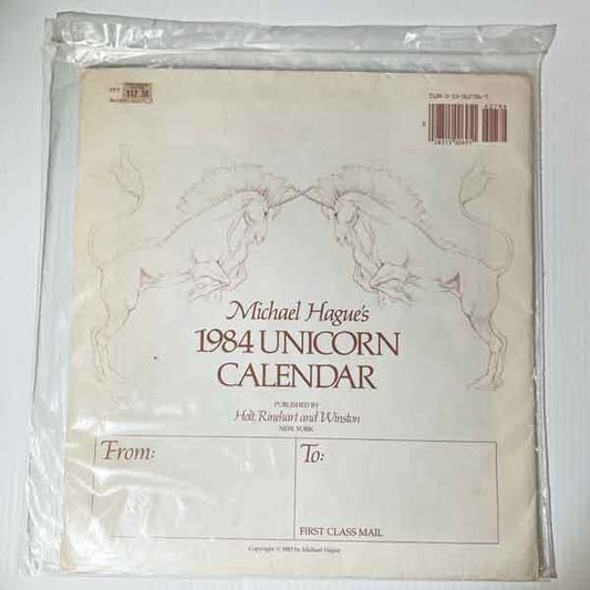 Michael Hague’s Unicorn Calendar 1984 7600